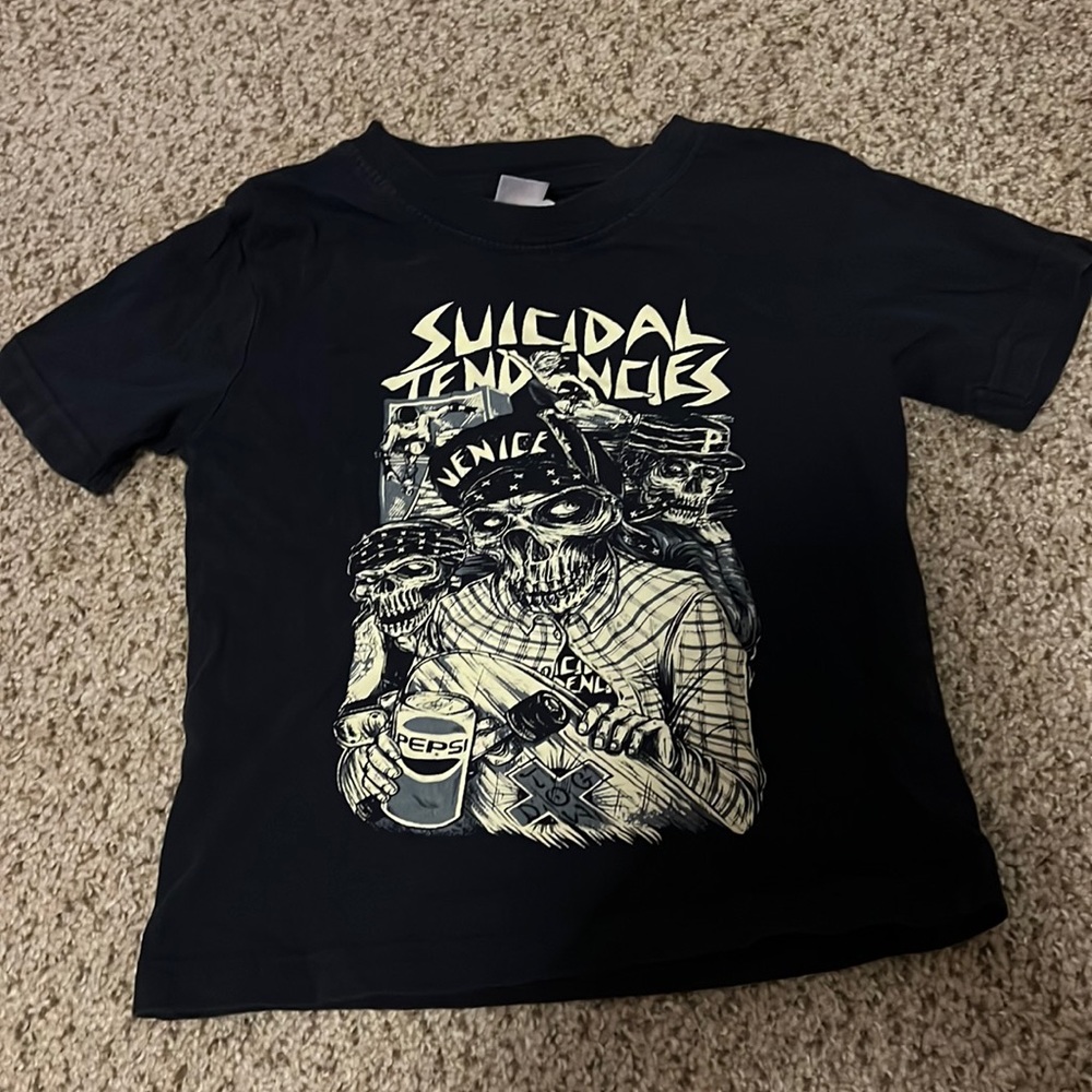 Toddler tshirt size 2t suicidal tendencies